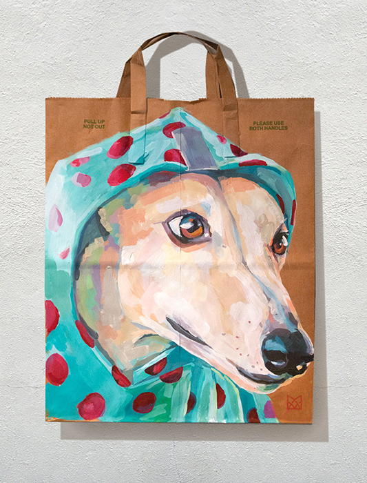 Greyhound Portrait