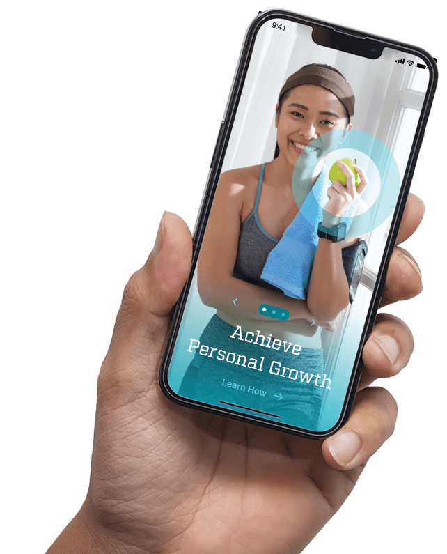 Employee Wellness App Product Design and Development - Home Screen