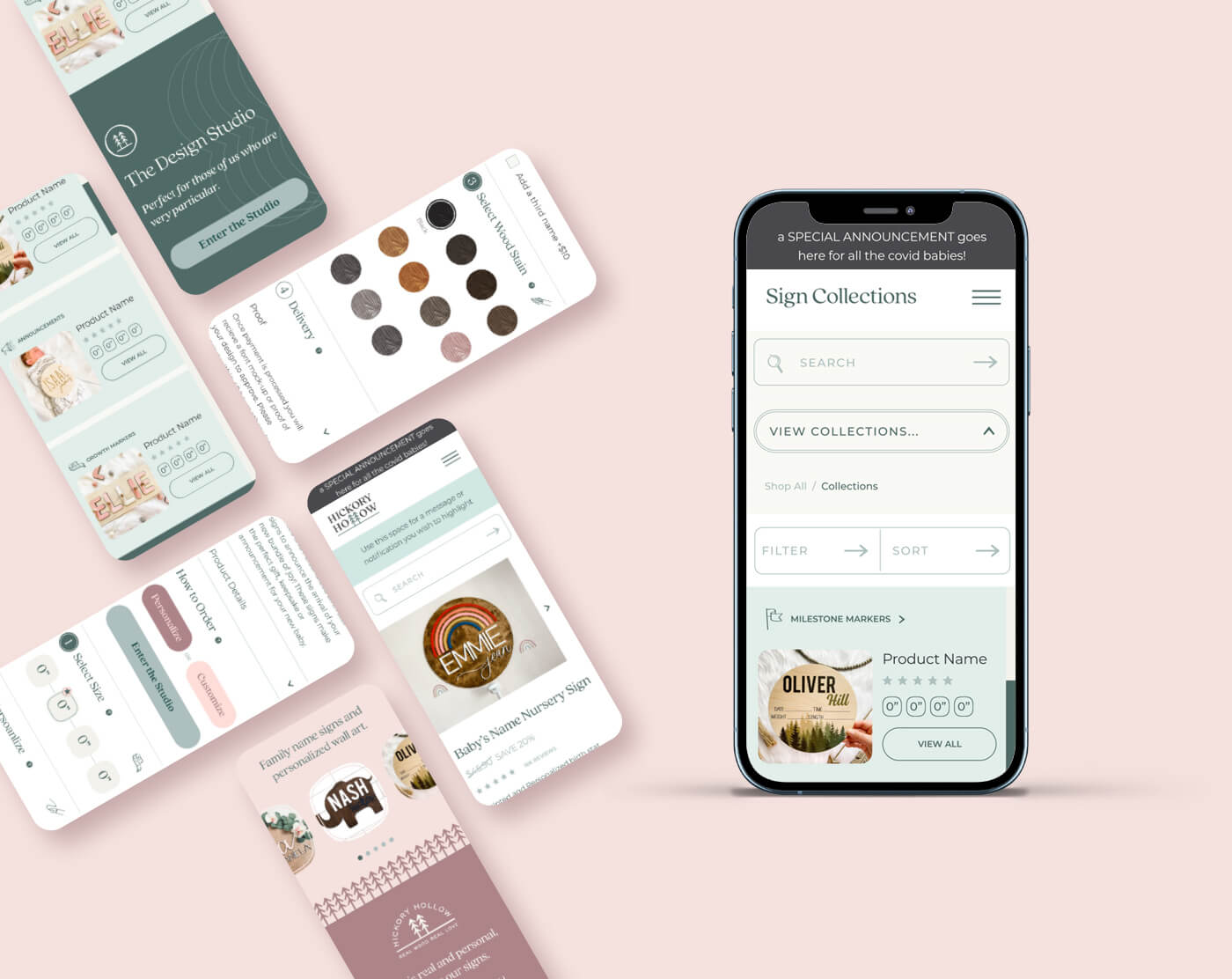 Branding, E-commerce, shopify, and app design for customizable Home decor wall art